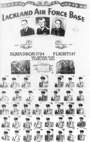 1954,Lackland AFB,Squadron 3724,Flight 137