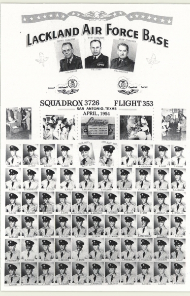 1954,Lackland AFB,Squadron 3726.Flight 353