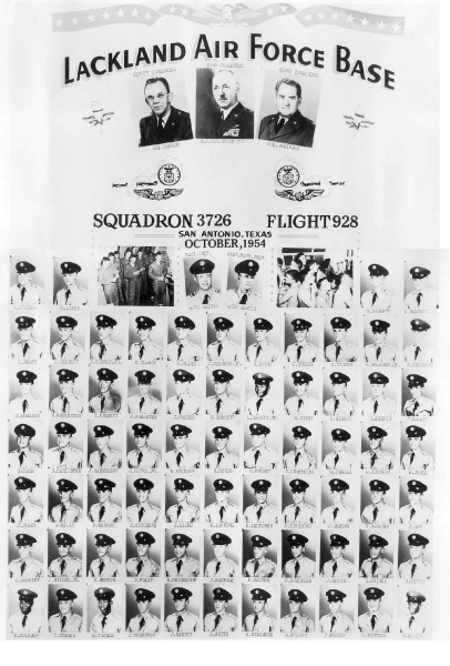 1954,Lackland AFB,Squadron 3726,Flight 928