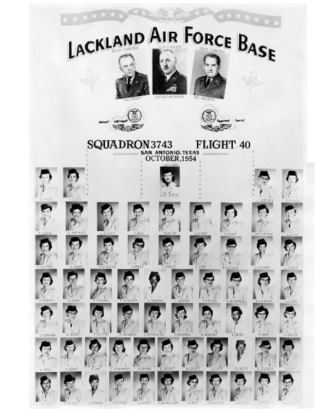 1954,Lackland AFB,Squadron 3743,Flight 40