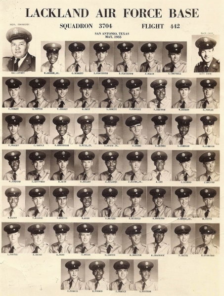 1955,Lackland AFB,Squadron 3704,Flight 442
