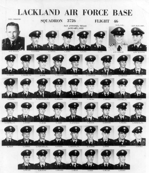 1955,Lackland AFB,Squadron 3726,Flight 46