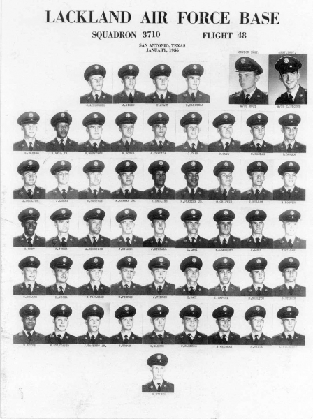1956,Lackland AFB,Squadron 3710,Flight 48