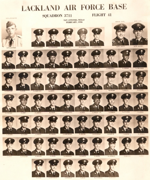 1956,Lackland AFB,Squadron 3711,Flight 41