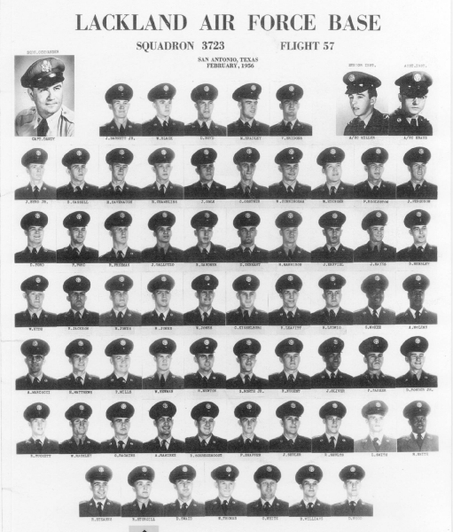 1956,Lackland AFB,Squadron 3723,Flight 57
