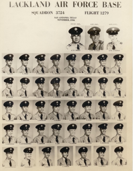 1956,Lackland AFB,Squadron 3724,Flight 1279