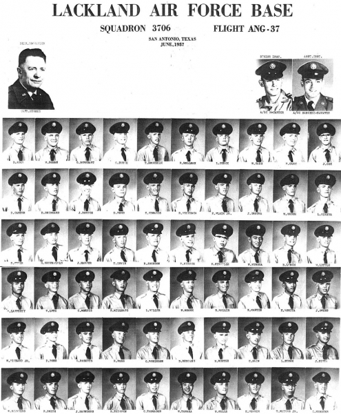 1957,Lackland AFB,Squadron 3706,Flight ANG-37