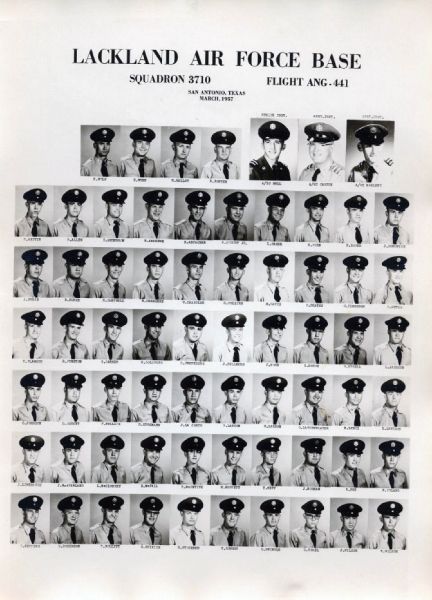 1957,Lackland AFB,Squadron 3710,Flight ANG-441