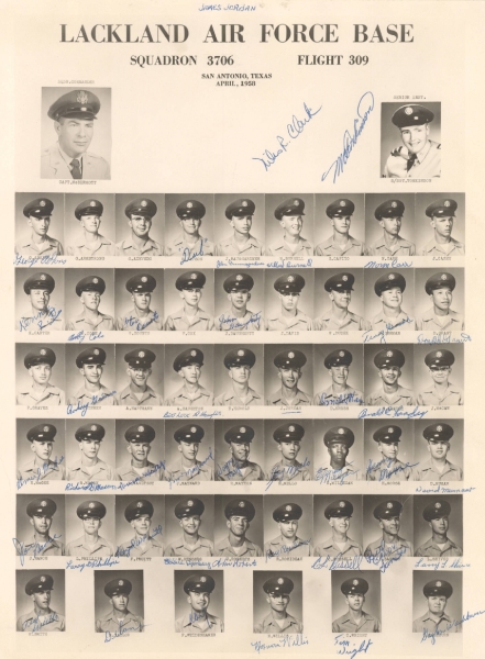 1958,Lackland AFB,Squadron 3706,Flight 309