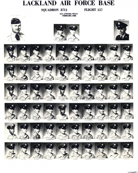 1958,Lackland AFB,Squadron 3711,Flight 157