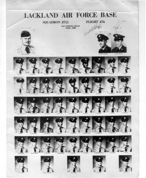 1958,Lackland AFB,Squadron 3711,Flight 276