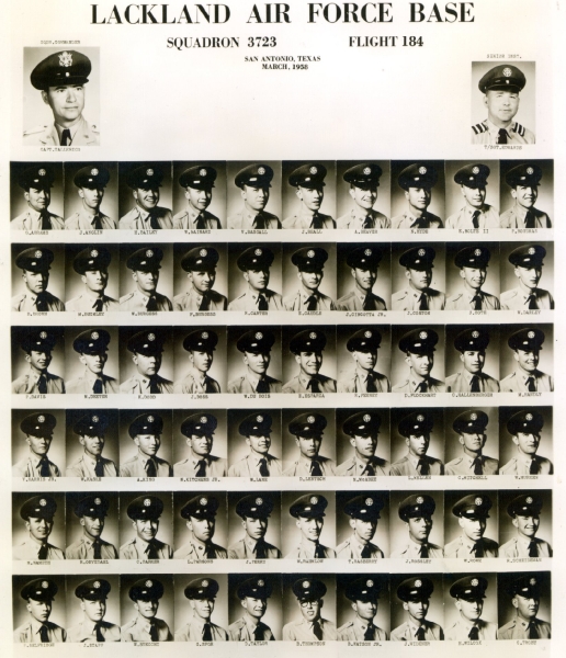 1958,Lackland AFB,Squadron 3723,Flight 184