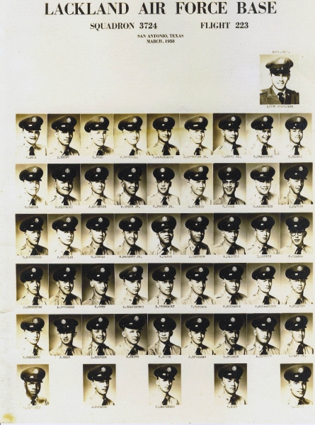 1958,Lackland AFB,Squadron 3724,Flight 223