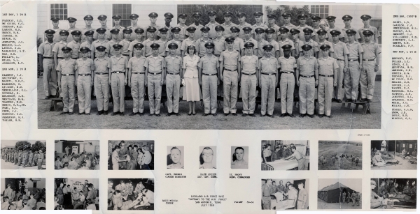 1959,Lackland AFB,Basic Medical Course,Flight 59-34