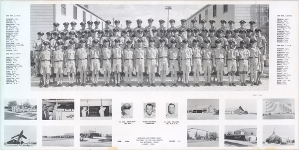 1959,Lackland AFB,Squadron 3724,Flight 611