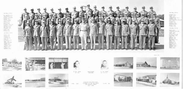 1961,LacklandAFB,Squadron 3703, Flight 884