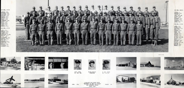 1961,LacklandAFB,Squadron 3711, Flight 411