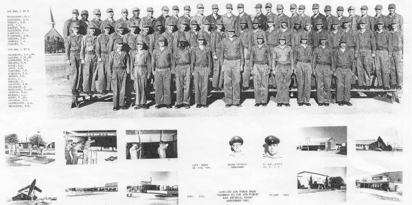 1961,LacklandAFB,Squadron 3711, Flight 1292