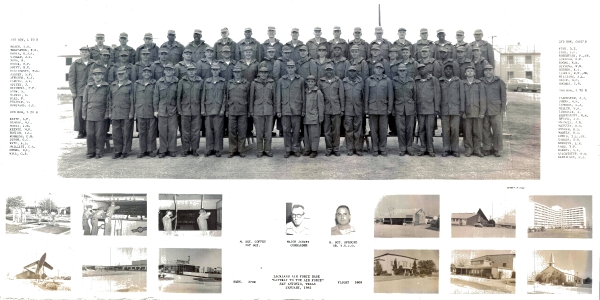 1961,Lackland AFB,Squadron 3709,Flight 1605