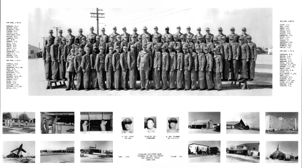 1961,Lackland AFB,Squadron 3725,Flight 723