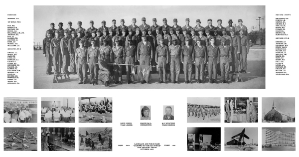 1962,LacklandAFB,Squadron 3701, Flight 1356