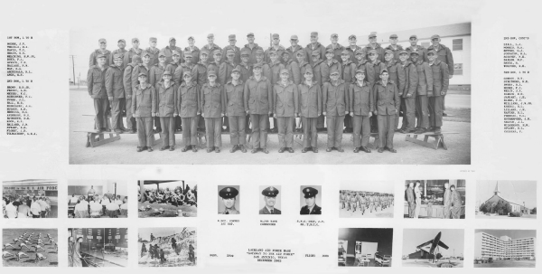 1962,LacklandAFB,Squadron 3709, Flight 1689