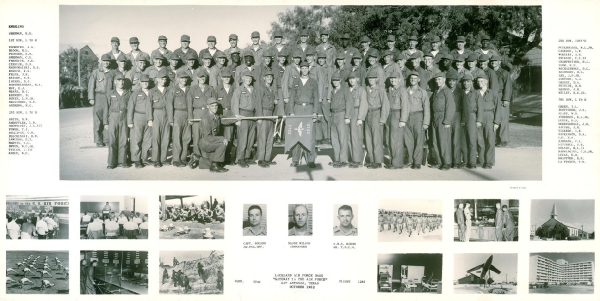1962,LacklandAFB,Squadron 3723, Flight 1289