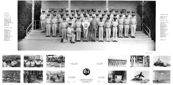 1964,LacklandAFB,Squadron 3702, Flight 873