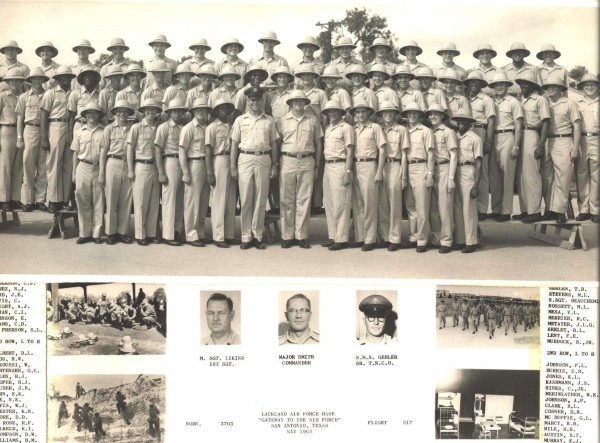 1965,LacklandAFB,Squadron 3703, Flight 517