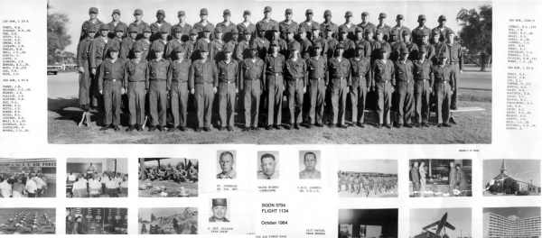 1965,LacklandAFB,Squadron 3704, Flight 1134