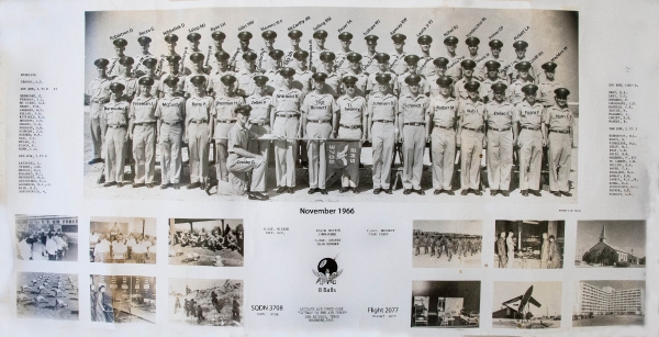 1966, Lackland AFB, Squadron 3708, Flight 2077