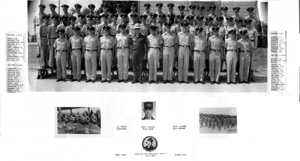 1966,LacklandAFB,Squadron 3702, Flight 1250