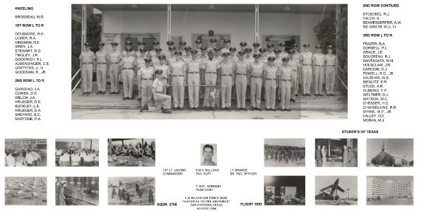 1966,Lackland AFB, Squadron 3706,Flight 1693