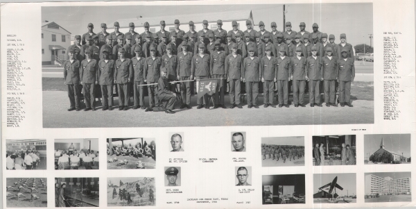 1966,Lackland AFB,Squadron 3709,Flight 1818