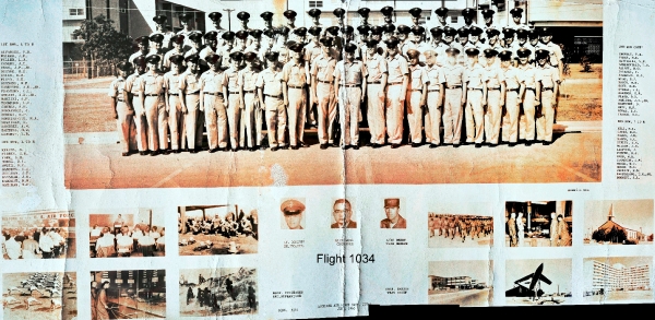 1966,Lackland AFB,Squadron 3711,Flight 1034