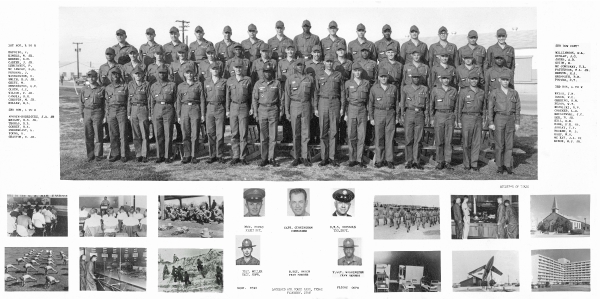 1968,Lackland AFB,Squadron 3725,Flight 0070