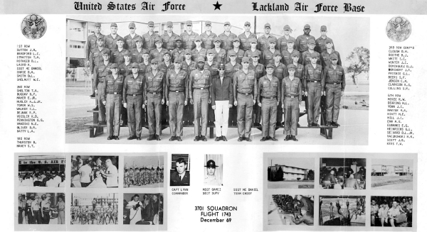 1969,LacklandAFB,Squadron 3701, Flight 1743