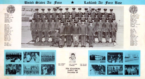 1969,LacklandAFB,Squadron 3724, Flight 1801