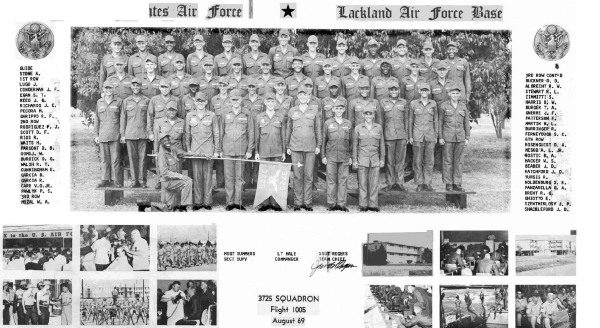 1969,LacklandAFB,Squadron 3725, Flight 1005