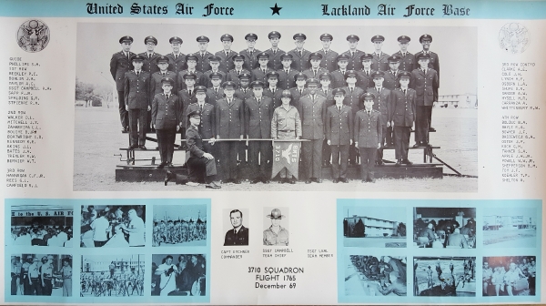 1969,Lackland AFB,Squadron 3710,Flight 1765
