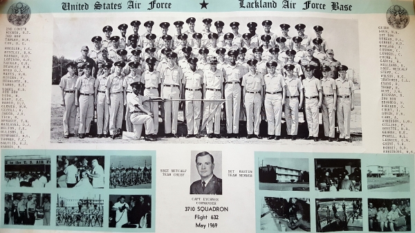 1969,Lackland AFB,Squadron 3710,Flight 632