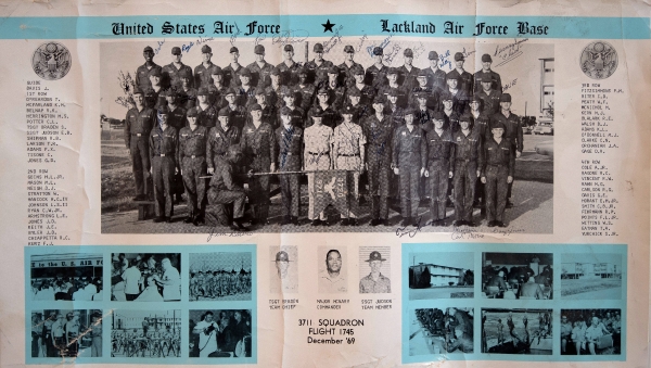 1969,Lackland AFB,Squadron 3711,Flight 1745