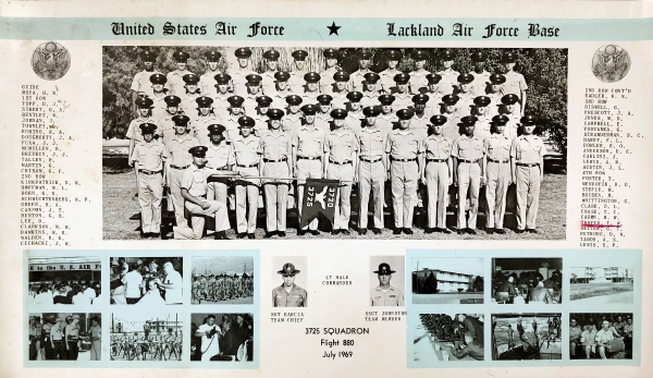 1969,Lackland AFB,Squadron 3725,Flight 880