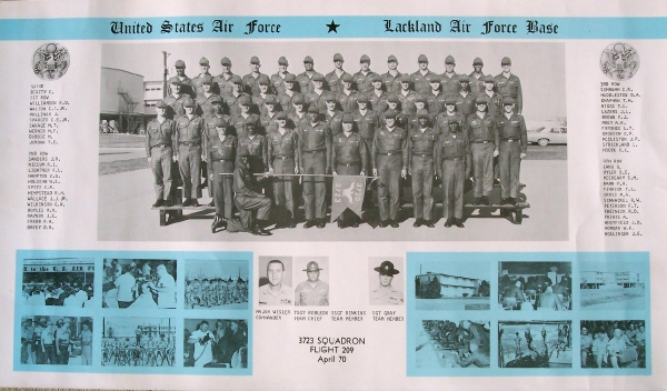 1970,LacklandAFB,Squadron 3723, Flight 209