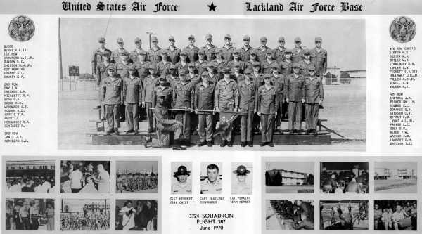 1970,LacklandAFB,Squadron 3724, Flight 387