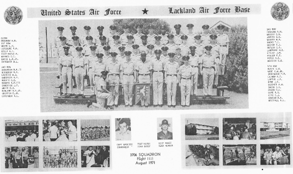 1971,LacklandAFB,Squadron 3706, FLight 1111