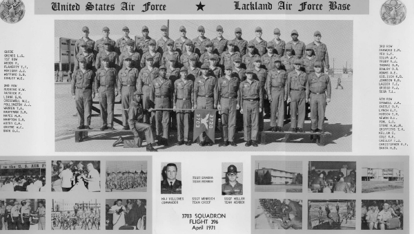 1971,LacklandAFB,Squadron 3703, Flight 396
