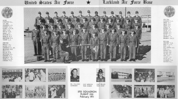 1971,LacklandAFB,Squadron 3703, Flight 1531