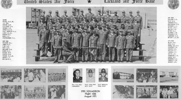 1971,LacklandAFB,Squadron 3703, Flight 1035