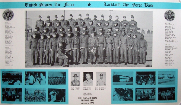 1971,LacklandAFB,Squadron 3704, Flight 1471